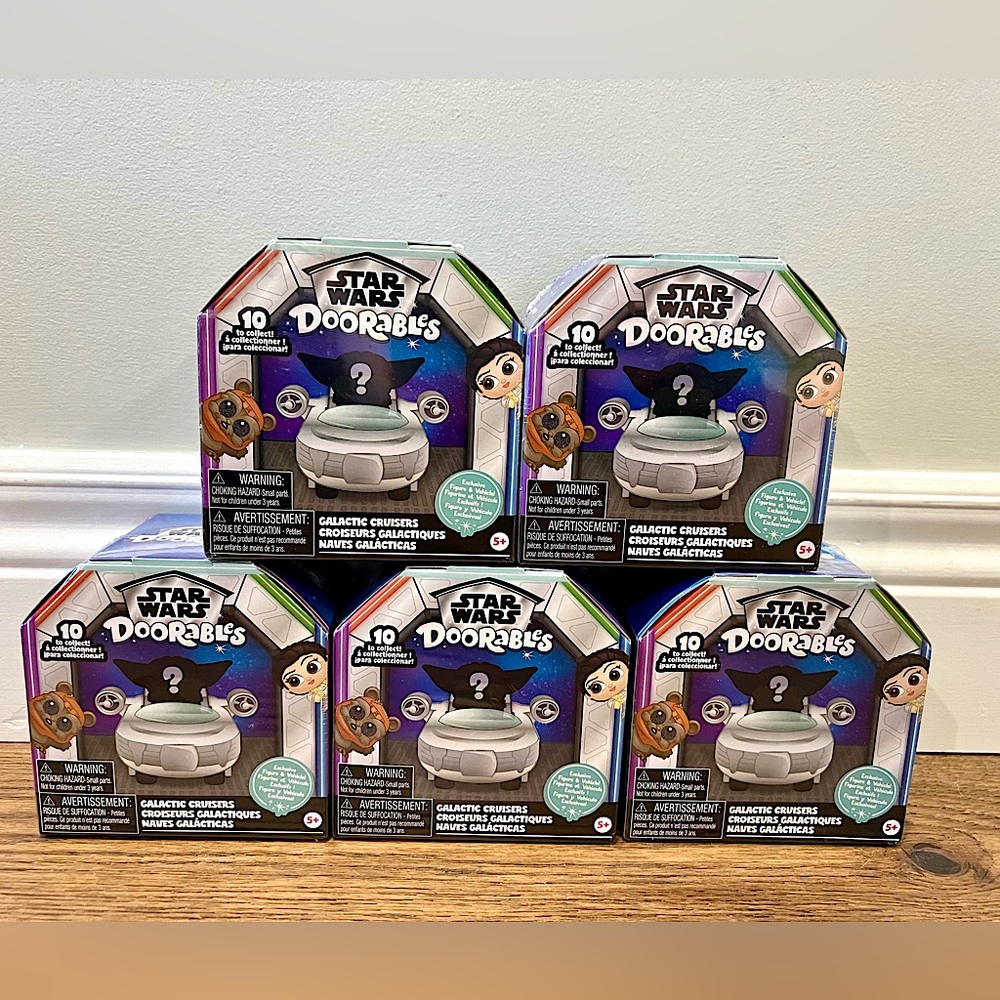 Star Wars Doorables Galactic Cruisers set of 5